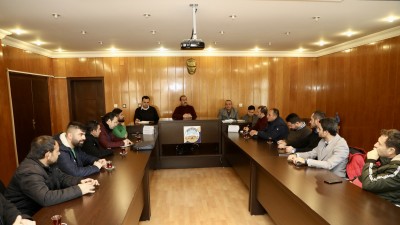 Belediye Başkanımız Av. Mustafa İlmek ilçemizdeki TOKİ Site yönetimlerinin başkanları ile istişare toplantısı yaptı.