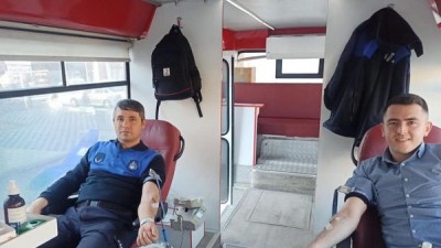 İncesu Belediye Personeli Kan Bağışı Hayat Kurtarır felsefesi ile Kızılay'a kan bağışında bulundu.