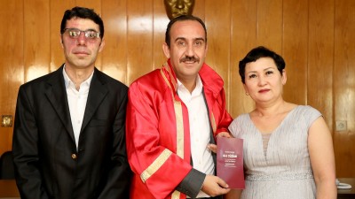 Belediye Başkanımız Av. Mustafa İlmek, ilçemizde yaşayan Murat Doganç ile Kazakistan'lı Marzhangul Kutlyyeva'nın nikahını kıydı.