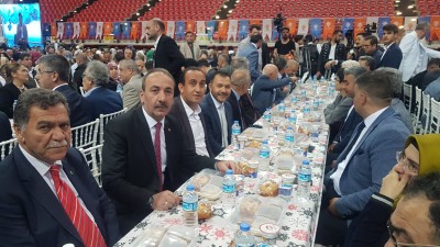 Belediye Başkanımız Av. Mustafa İLMEK, AK Parti İL Başkanlığımızın düzenlediği ve teşkilatın katıldığı iftar programına katılmıştır.